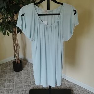 LOFT Split Sleeve Blouse